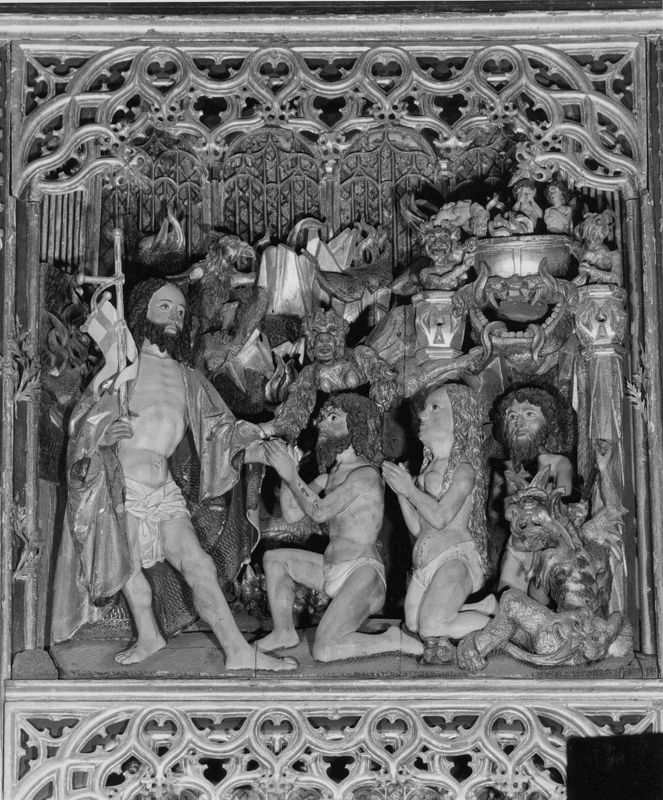 Retable I. Passion du Christ