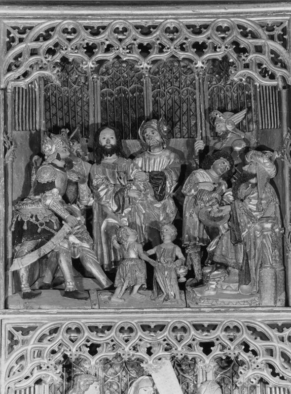 Retable I. Passion du Christ