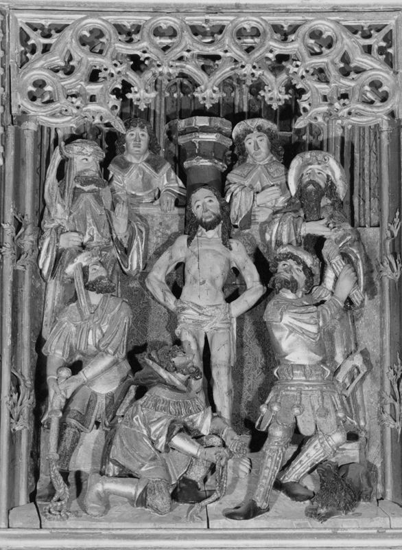 Retable I. Passion du Christ