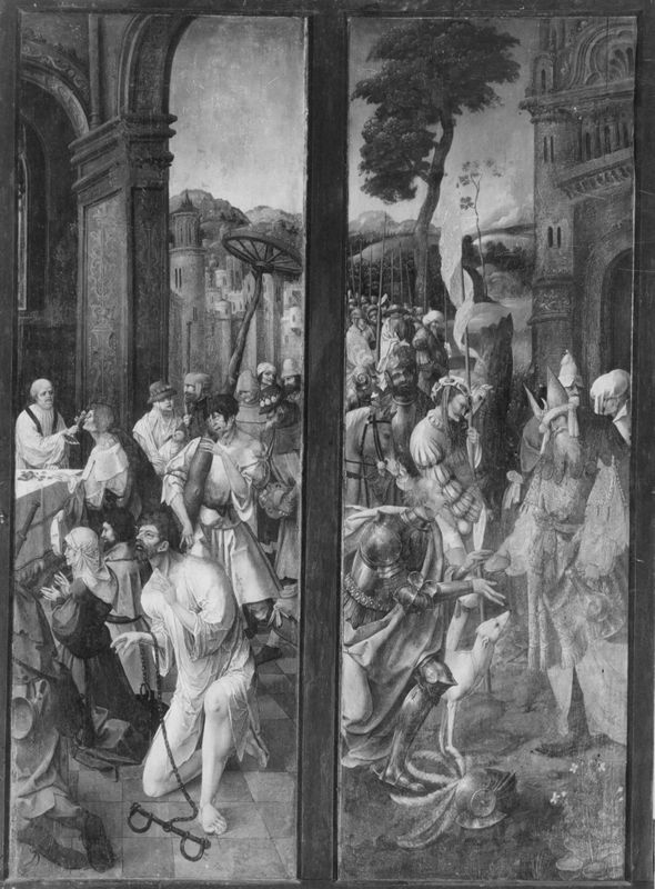 Retable I. Passion du Christ