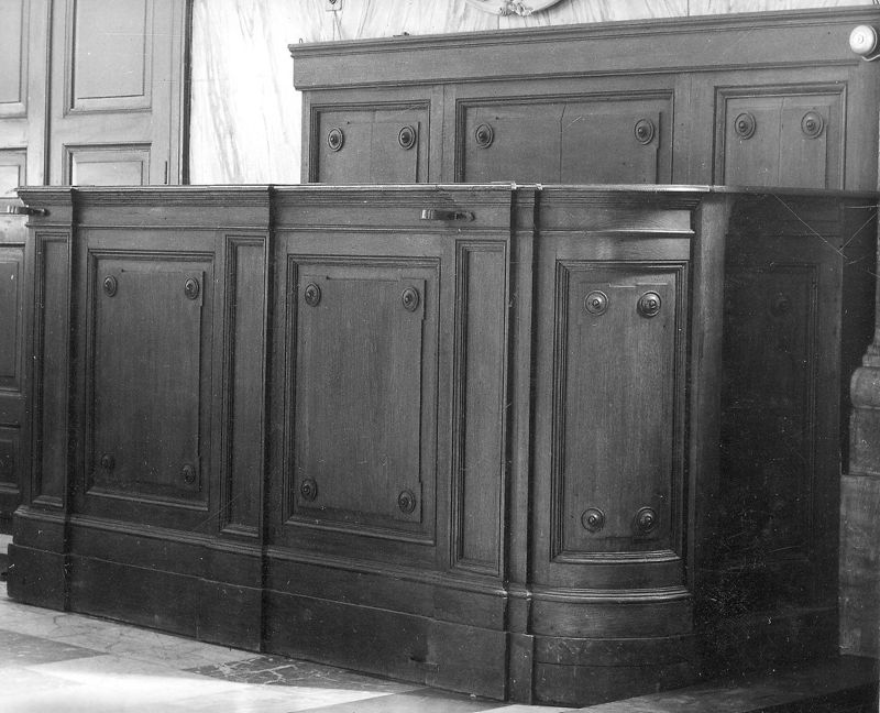 banc de marguillier / Eglise Saint-Pierre[Uccle]
