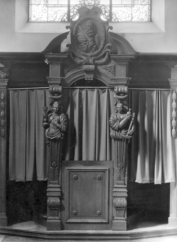 confessionnal / Eglise Saint-Pierre[Uccle]