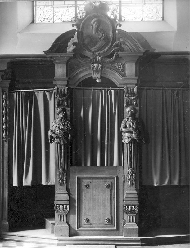 confessionnal / Kerk Sint-Pieter[Ukkel]