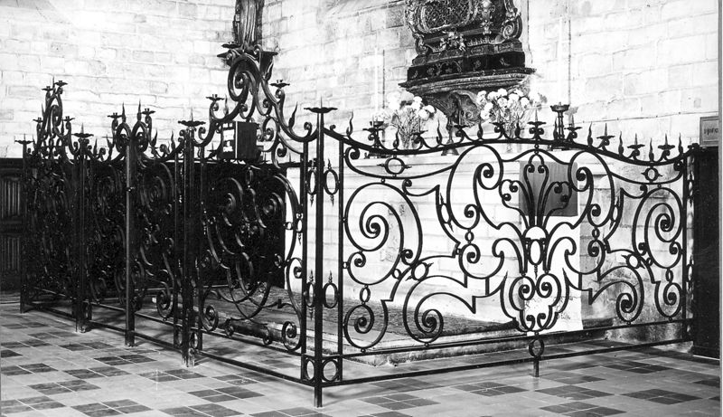grille[élément d'architecture] / Eglise Notre-Dame de la Cambre et Saint-Philippe Néri[Ixelles]