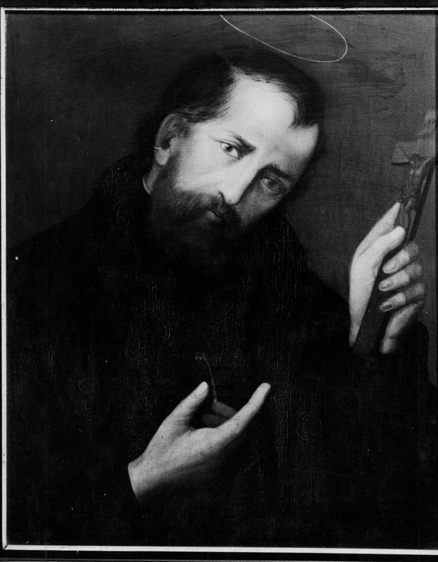 buste van de H. Franciscus van Paula