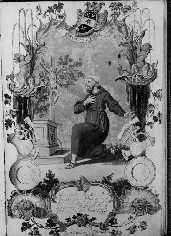 Boek van de broederschap van O.-L.-Vrouw van Loretta