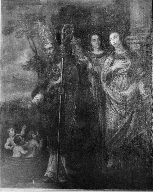 H. Niklaas van Myra, H.Barbara, H.Catharina van Alexandrïe