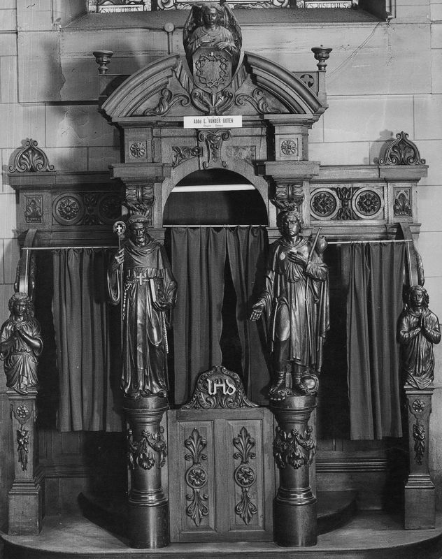 confessionnal / Kerk Sint-Joost[Sint-Joost-ten-Node]