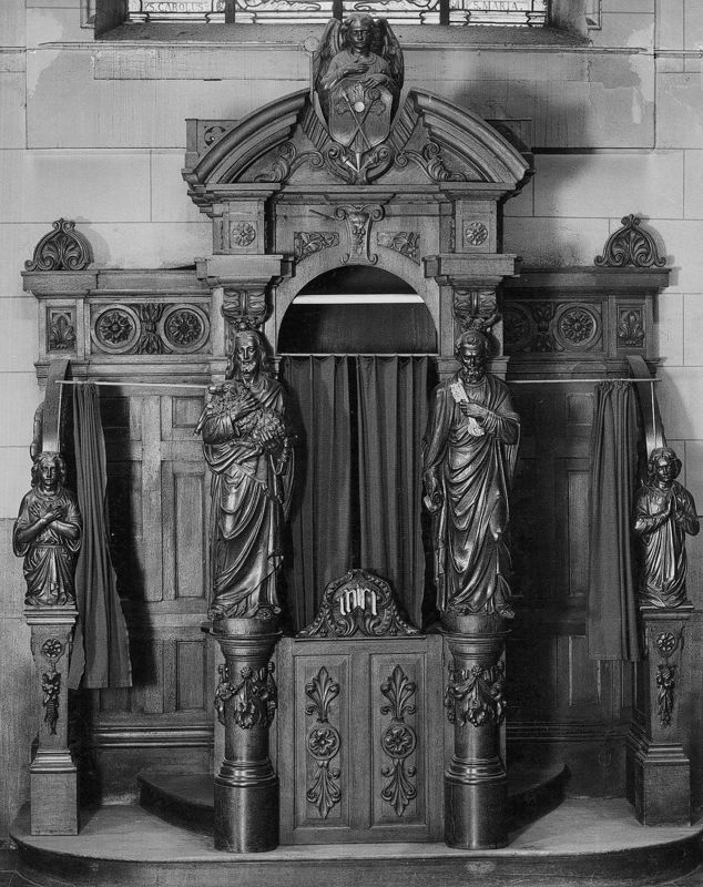 confessionnal / Eglise Saint-Josse[Saint-Josse-ten-Noode]