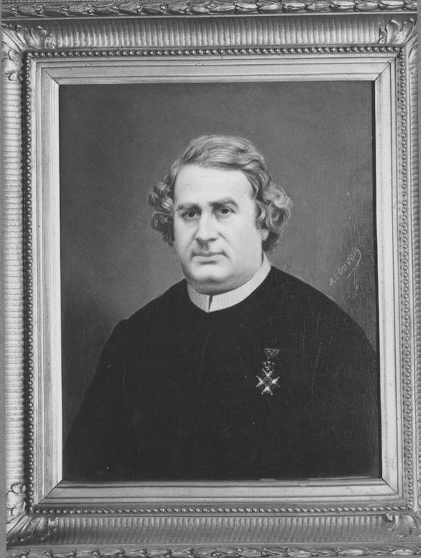 Portret van pastoor Aertssens