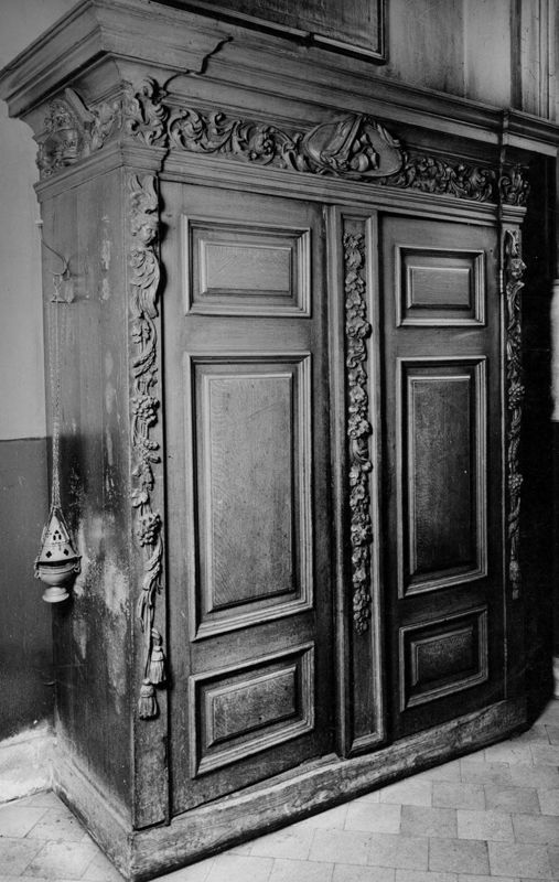 armoire de sacristie / Eglise Sainte-Catherine[Bruxelles]