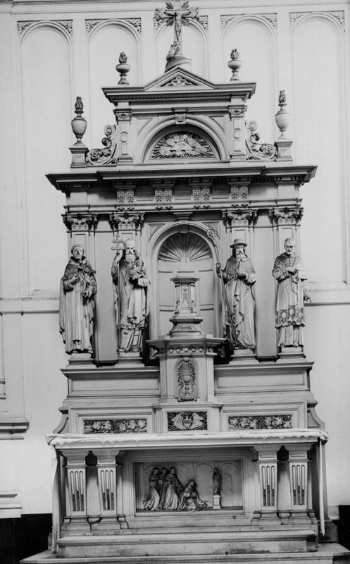 autel latéral / Eglise Sainte-Catherine[Bruxelles]