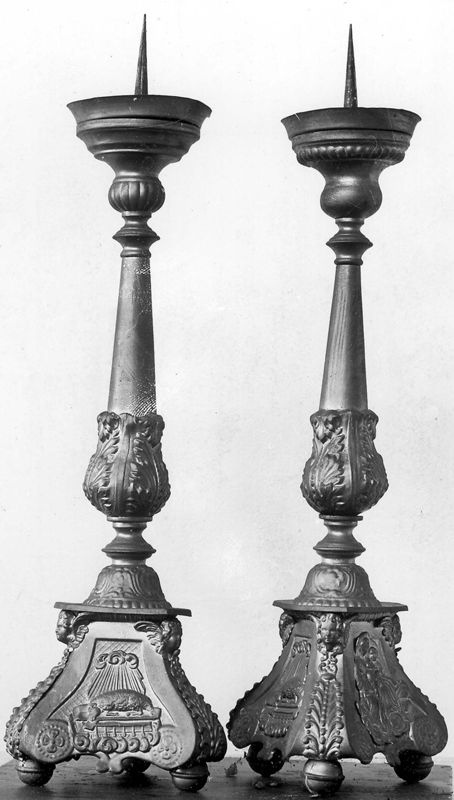 chandelier d'église / Kapel van Amelgem