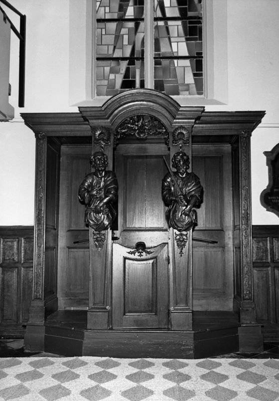 confessionnal / Kerk Allerheiligste Verlosser[Borgt]