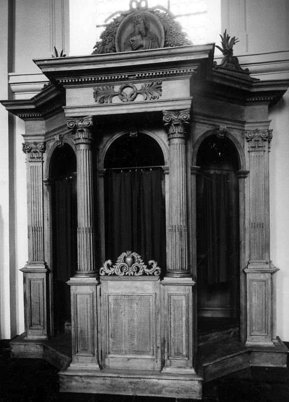 confessionnal / Kerk Sint-Trudo[Webbekom]