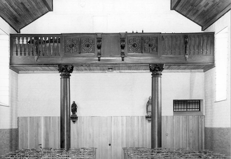 jubé[tribune d'orgues] / Kerk Sint-Quirinus[Wersbeek(Molenbeek-Wersbeek)]