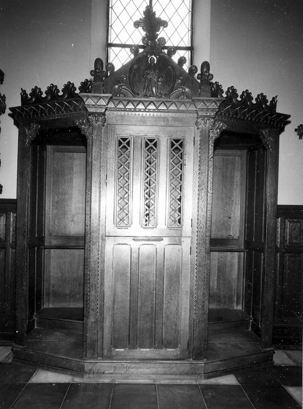 confessionnal / Kerk Sint-Jozef en Sint-Antonius van Padua[Schoonderbuken(Scherpenheuvel)]