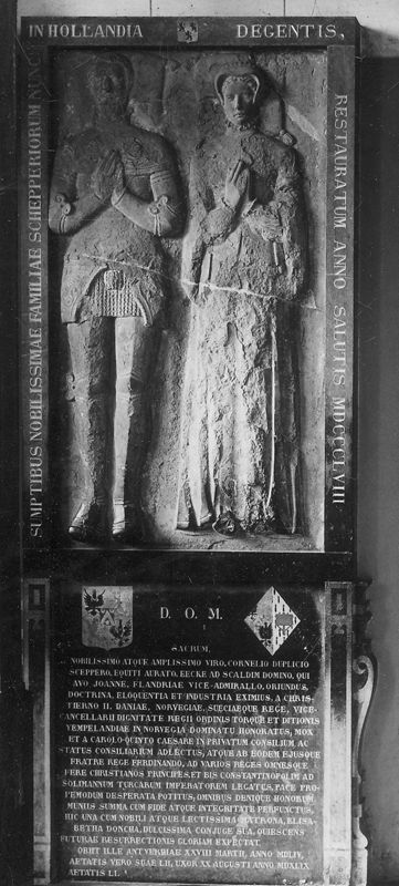 Grafsteen van Cornelis De Scheppere