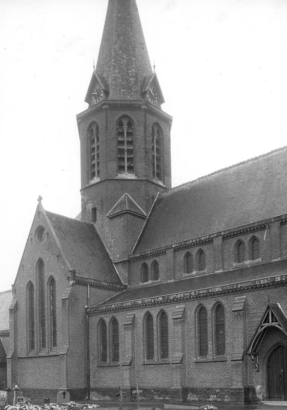 église paroissiale / Kerk O.L.Vrouw en Sint-Jan-Baptist[Bachte-Maria-Leerne]