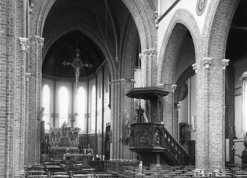 église paroissiale / Kerk O.L.Vrouw en Sint-Jan-Baptist[Bachte-Maria-Leerne]