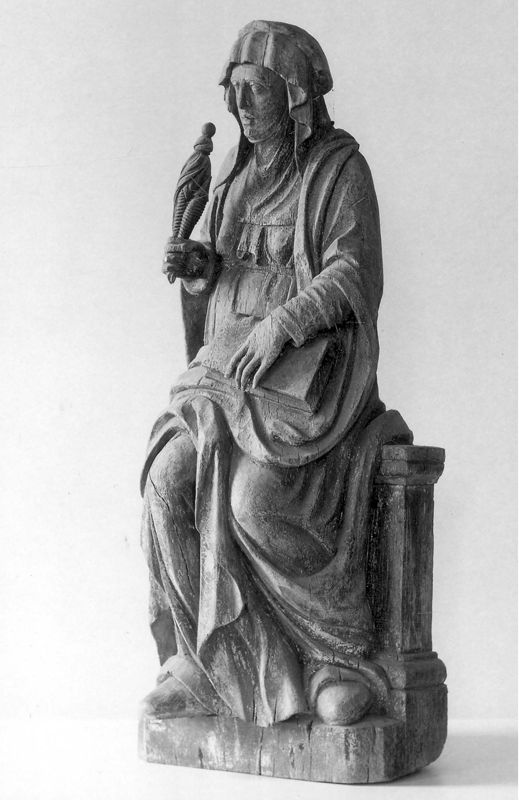 Sainte Anne assise