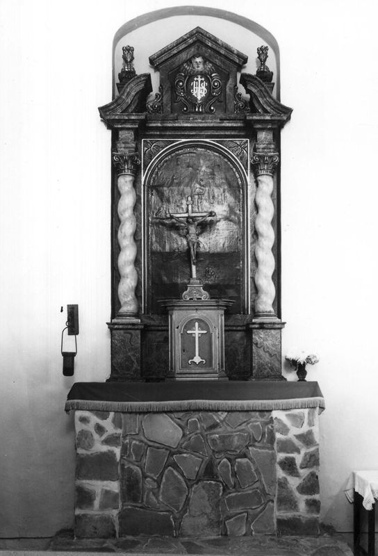 autel à retable / Chapelle Saint Paul[Bombaye-Mons]
