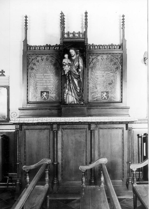 autel à retable / Eglise Notre-Dame[Cheratte]