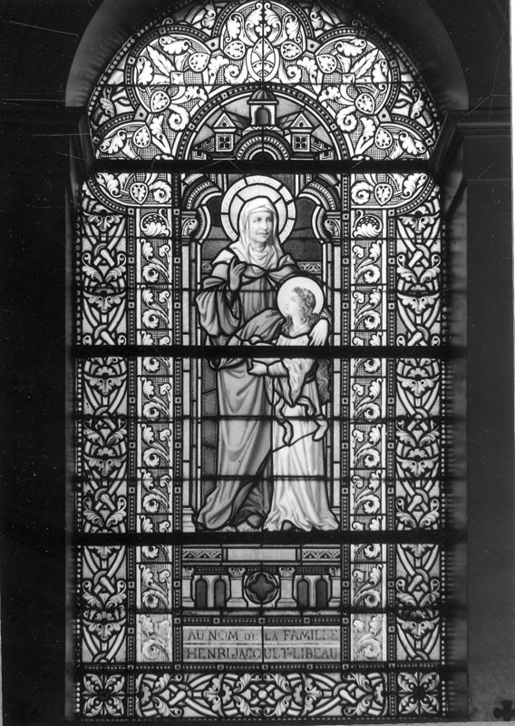 Sainte Anne apprend à lire à Marie