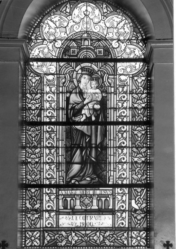 Vierge à l'Enfant couronnés