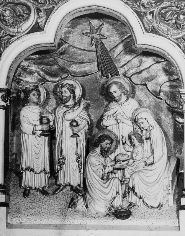 autel à retable / Eglise Saint-Joseph[Cheratte]