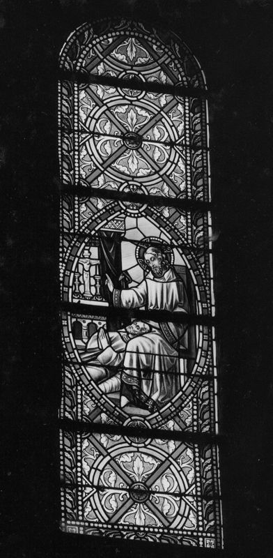 Mort de Saint Joseph en présence du Christ