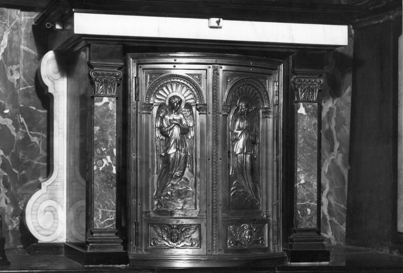 autel à retable / Eglise Saint-Pancrace[Dalhem]