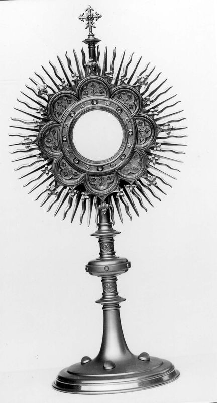 ostensoir-soleil / Eglise Saint-Clément[Barchon]