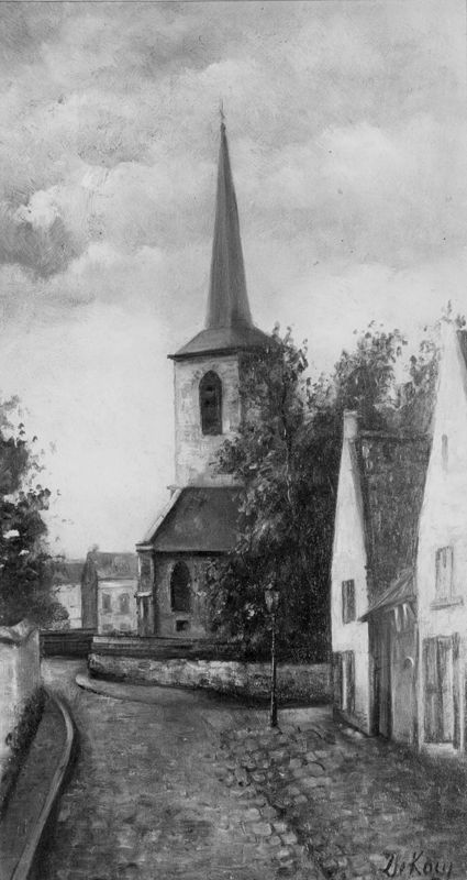 De voormalige kerk van Schaarbeek