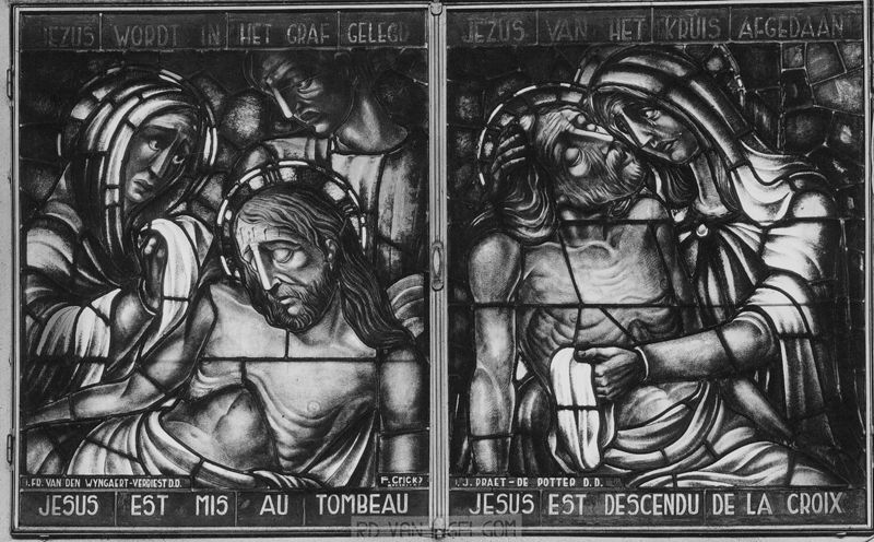 chemin de croix / Eglise Saint-Vincent de Paul[Scheut]