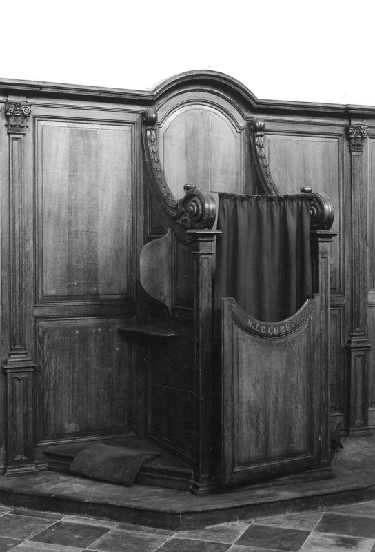 confessionnal / Eglise Saint-Martin[Opheylissem]
