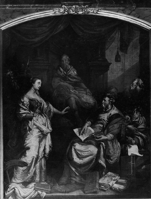 Disputa van de H. Catharina met de filosofen van Alexandrië