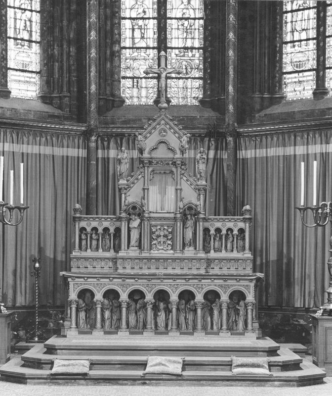 autel majeur / Eglise Notre-Dame de la Chapelle[Bruxelles]