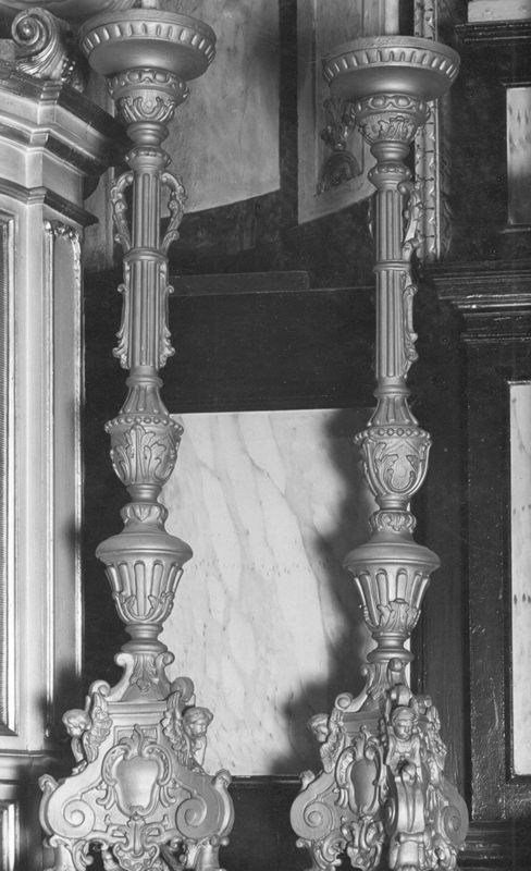 chandelier d'église / Kerk O.L.Vrouw ter Kapelle