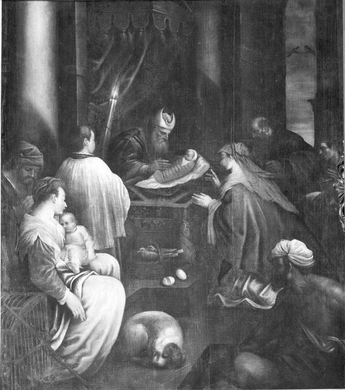 Opdracht van Jezus in de tempel