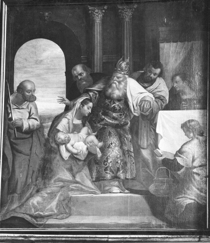 Opdracht van Jezus in de tempel