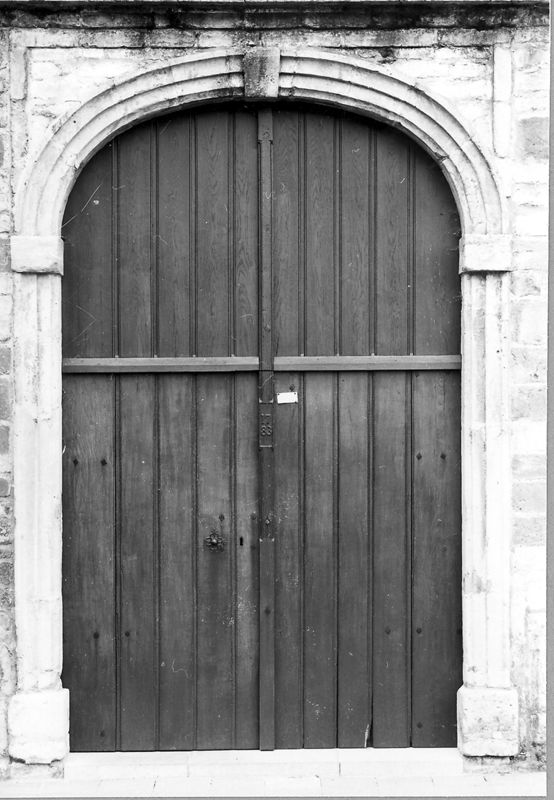 encadrement de porte / Kerk Sint-Bavo[Zellik]