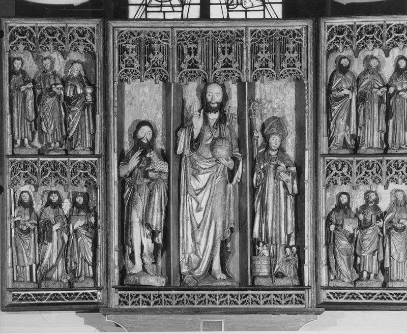 Salvator Mundi et apôtres