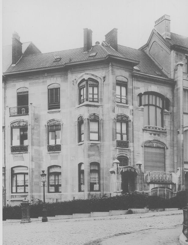 maison / Hôtel van Eetvelde, Bruxelles, avenue Palmerston 2-4
