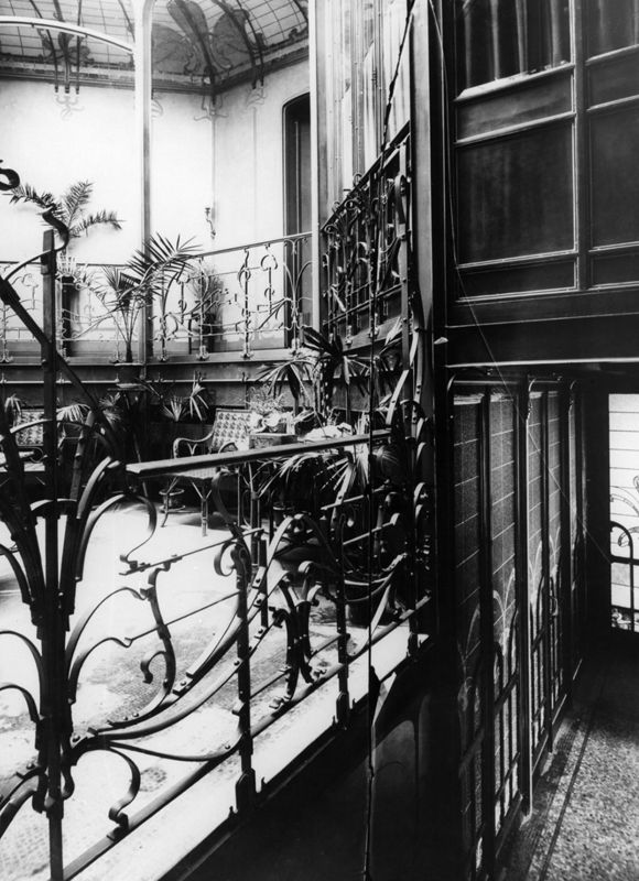 hôtel de maître / Hôtel van Eetvelde, Bruxelles, avenue Palmerston 2-4