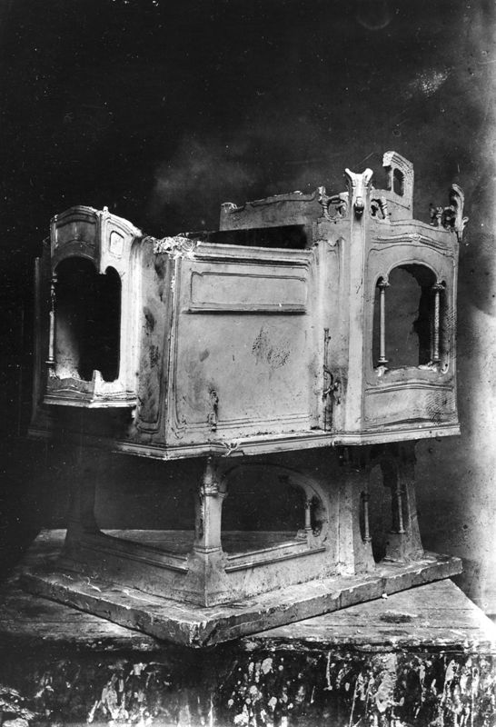 Maquette pour le pavillon de la Maternité Sainte-Anne à Paris