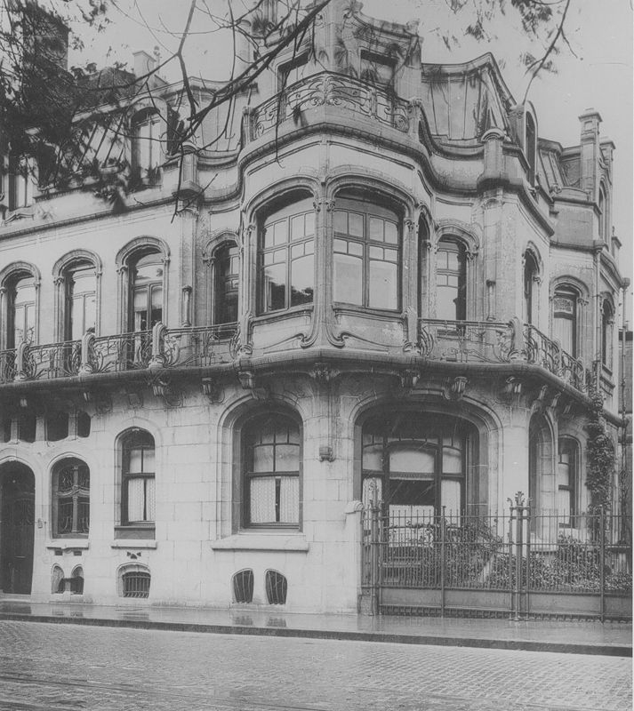 hôtel de maître / Hôtel Aubecq, Bruxelles, avenue Louise 520