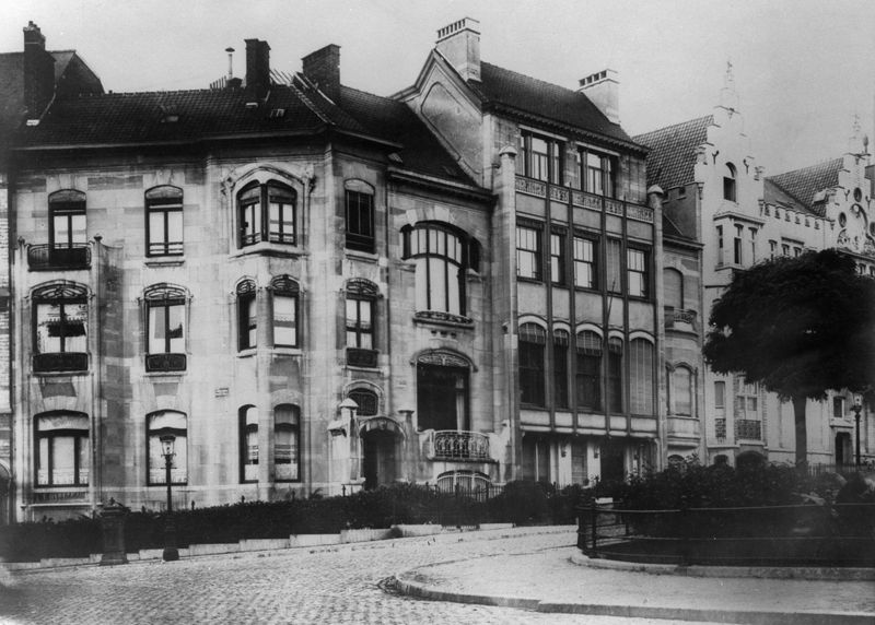 hôtel de maître / Hôtel van Eetvelde, Bruxelles, avenue Palmerston 2-4