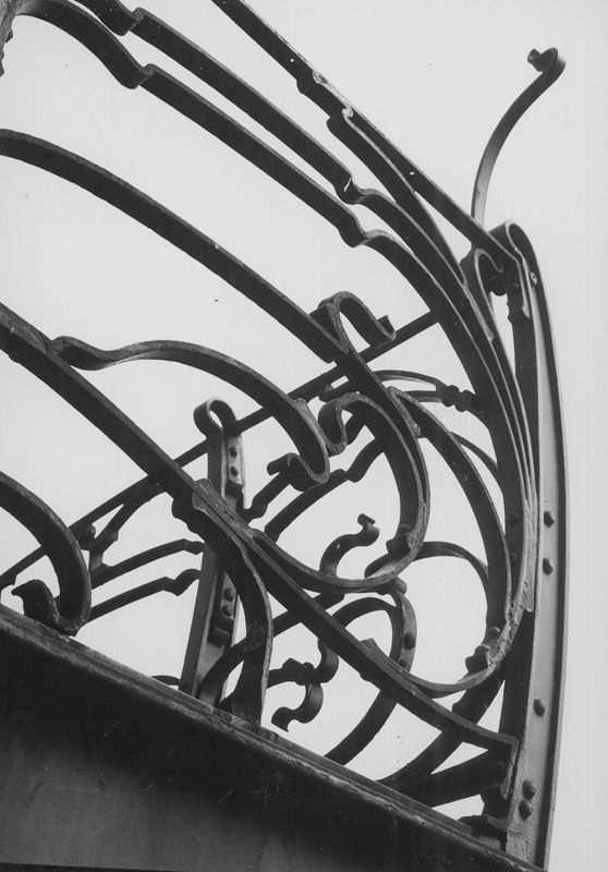 grille de balcon / Maison du Peuple[Bruxelles]