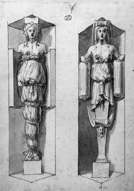 Twee cariatiden